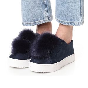 Sam Edelman Leya Pom Pom Sneakers